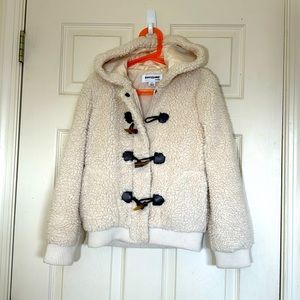 Girl’s Fluffy & Cozy Winter Jacket Size 8